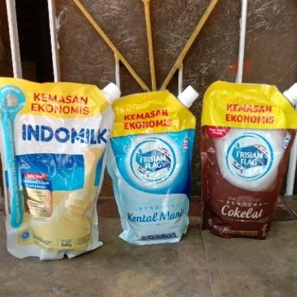 

SUSU KENTAL MANIS INDOMILK POUCH 545 Gram SUSU BENDERA POUCH