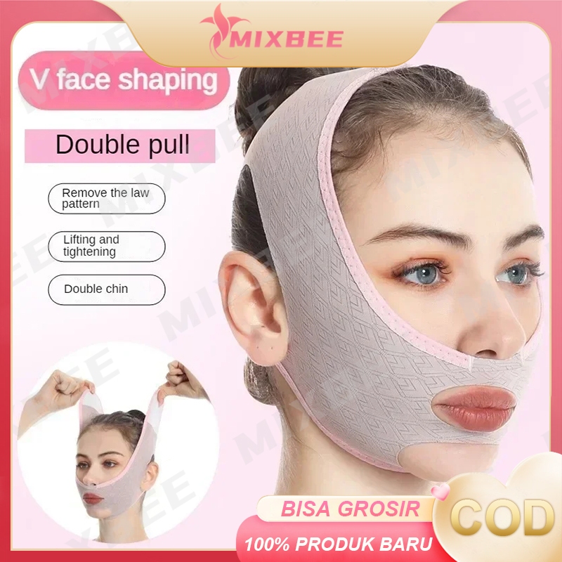 sHopYi- Sabuk Pelangsing Wajah & Dagu V Line slimming Belt Therapy Membentuk Wajah V shape & Dagu