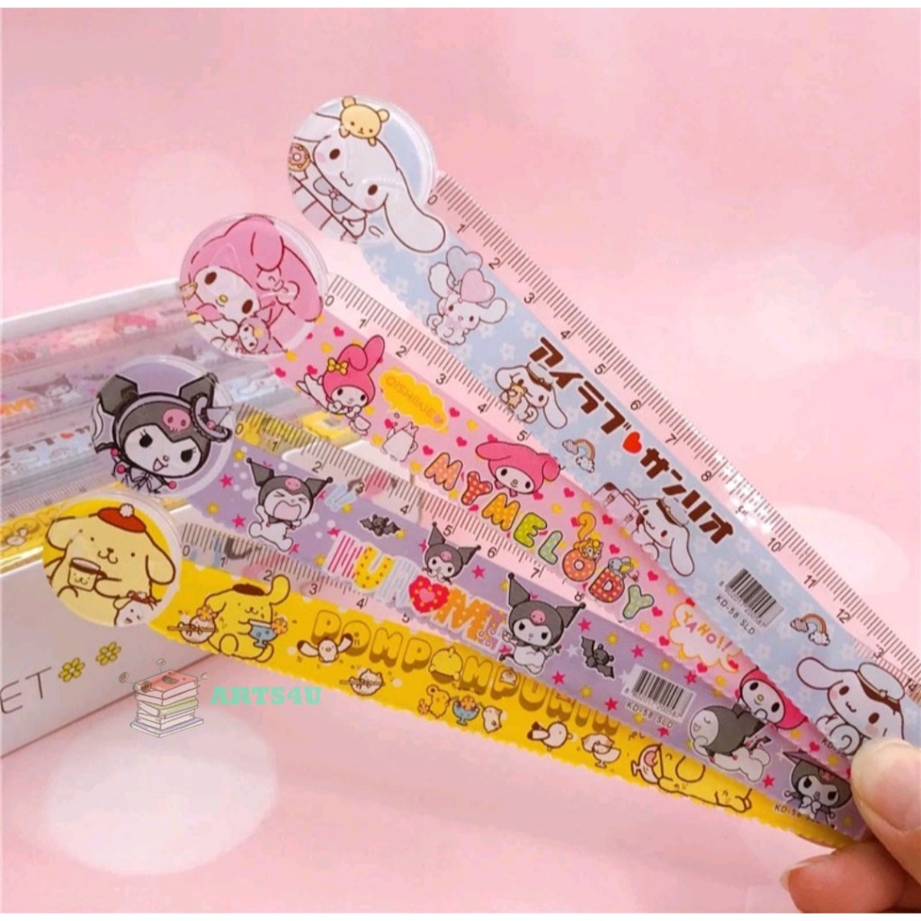 

Penggaris Sanrio Imut Lucu