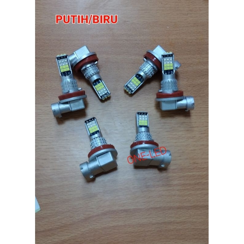 lampu kabut foglamp H11 & H16 30 led 2warna 12v