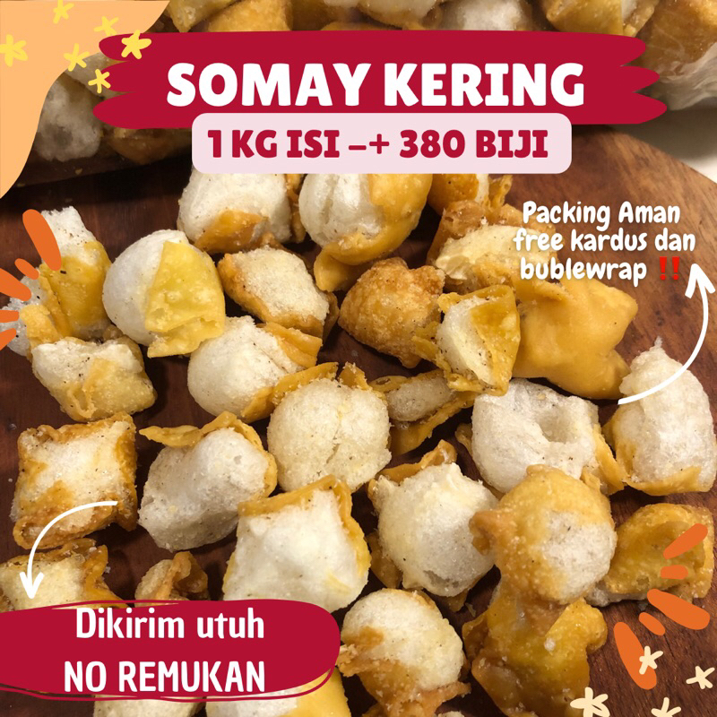 

Somay kering/somay mini/batagor kering/toping bakso aci