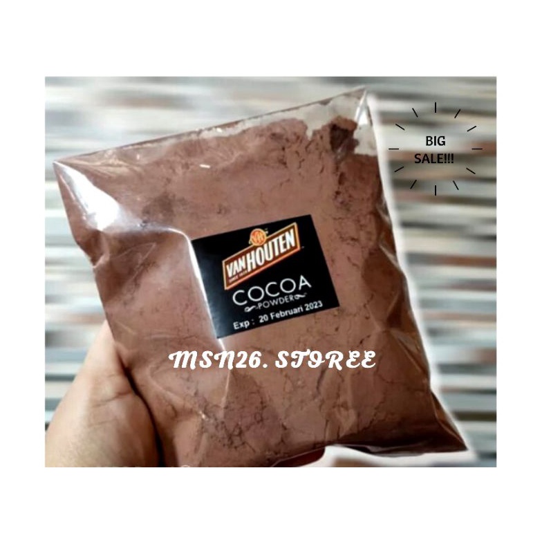 

[☚O90&] Bubuk coklat Van HOUTEN/ COCOA. kemasan 500gram Ready Stcok