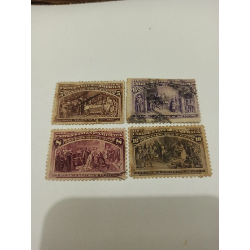 

Prangko kuno America 1893 Columbian Exposition Issue