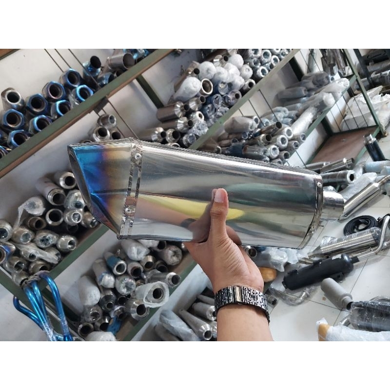 Knalpot silencer All motor 150cc - 250cc