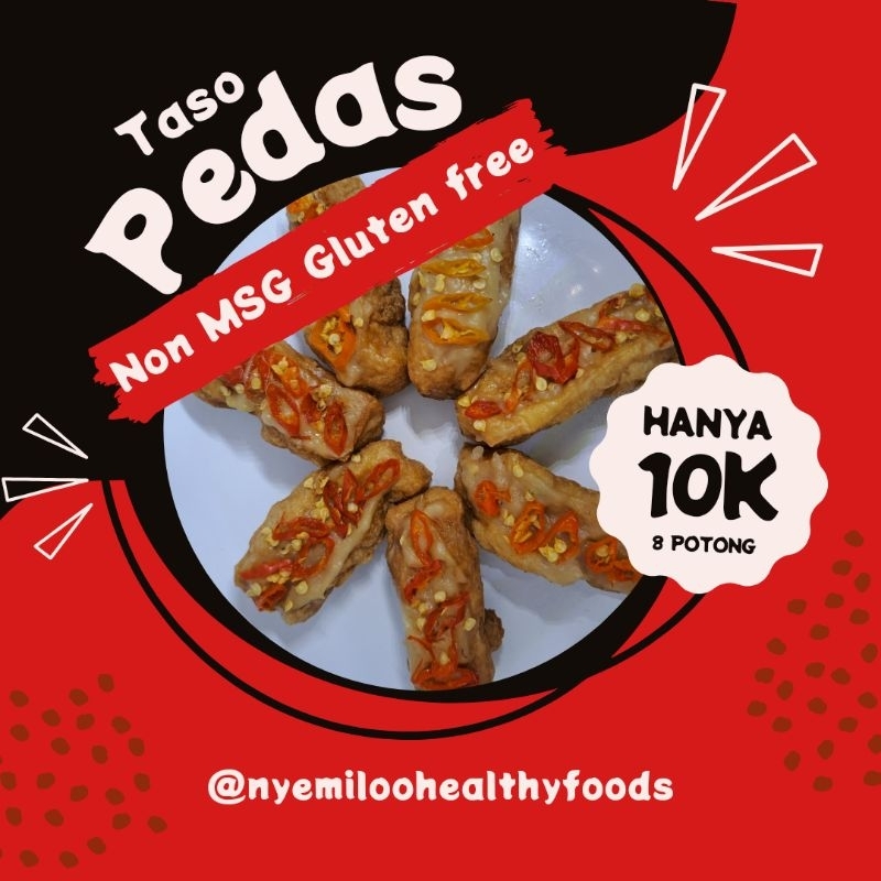 

TASO / TAHU BAKSO PEDAS NON MSG GLUTEN FREE HALAL HOME MADE
