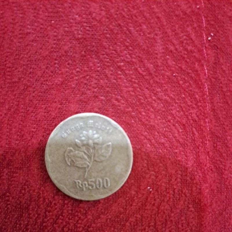 uang koin 500 melati