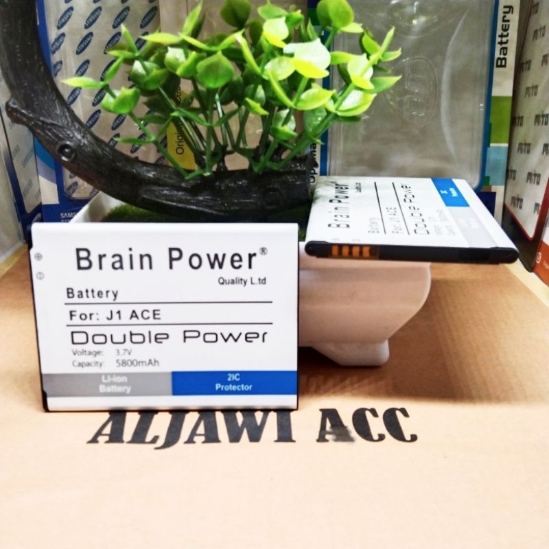 Batre batere Samsung J1 Ace J110 Batre Brain Power Double Power