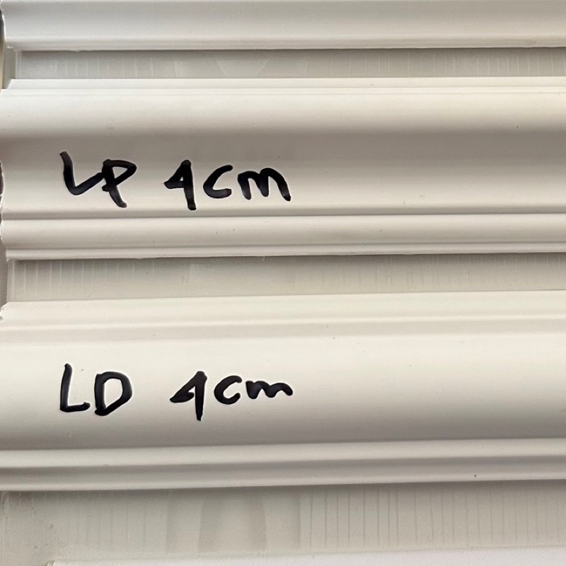 List moulding PVC 4cm