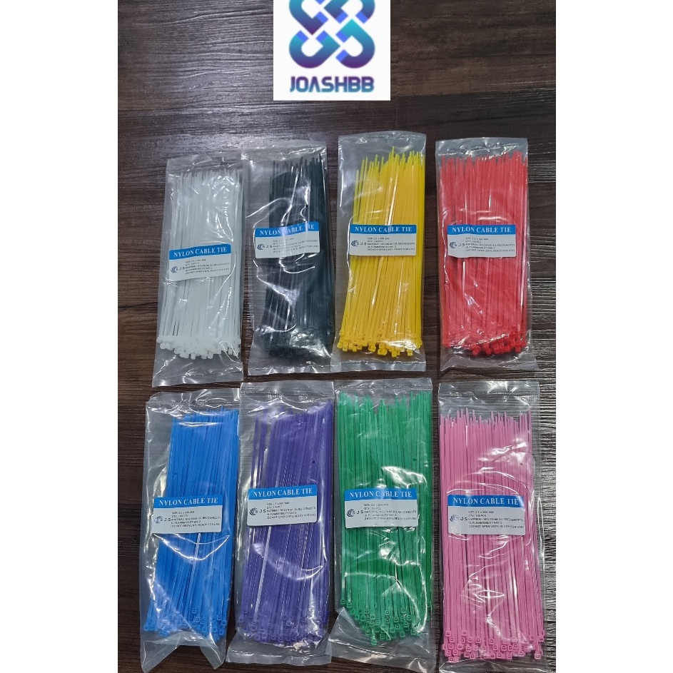 

Dijual Murah Kabel Ties 2.5x200 mm (20cm) isi 100bh, Cable Tie/ Pengikat Kabel/ Dasi Kable