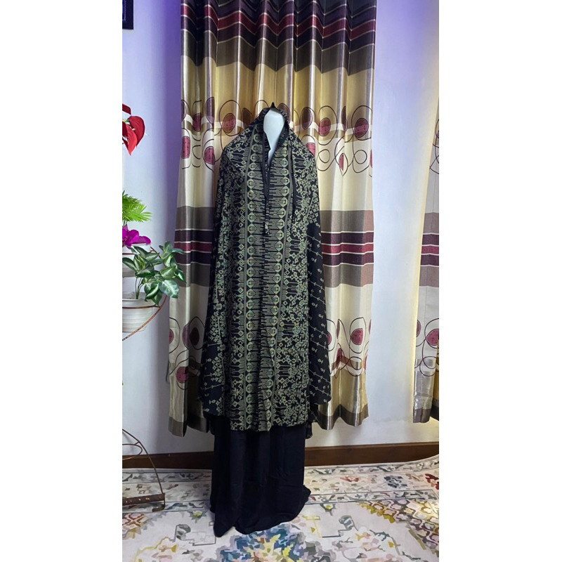 Mukena Rayon Premium Motif Etnik 2in1