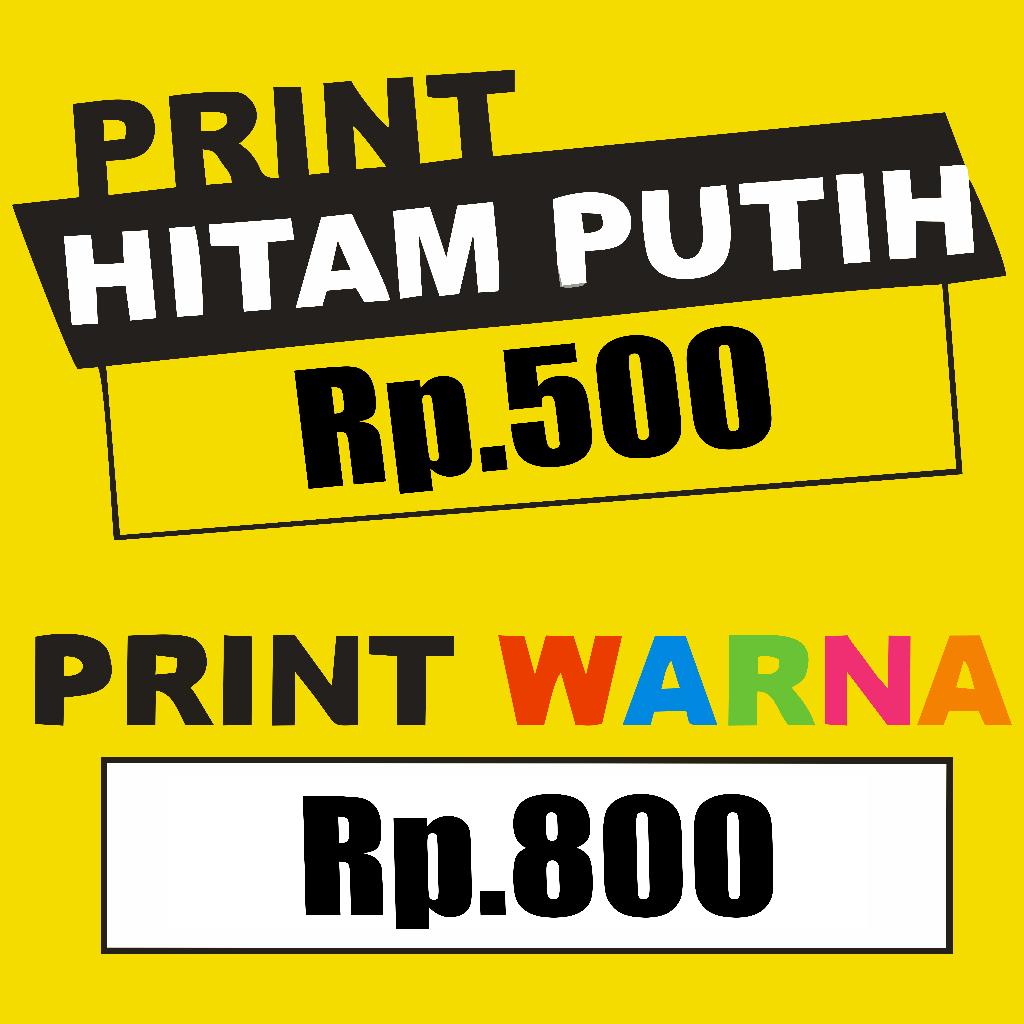 

JASA PRINT MURAH!! (cetak dokumen, materi, rangkuman, latihan soal, dll)