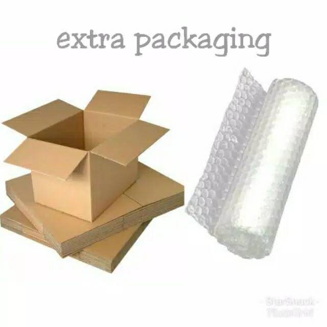 

Extra Packaging bubble wrap dus / dos karton tambahan