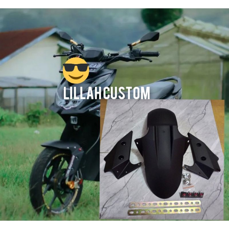 SPAKBOR DEPAN VARIASI BEAT STREET MODEL NINJA FI PNP X RIDE