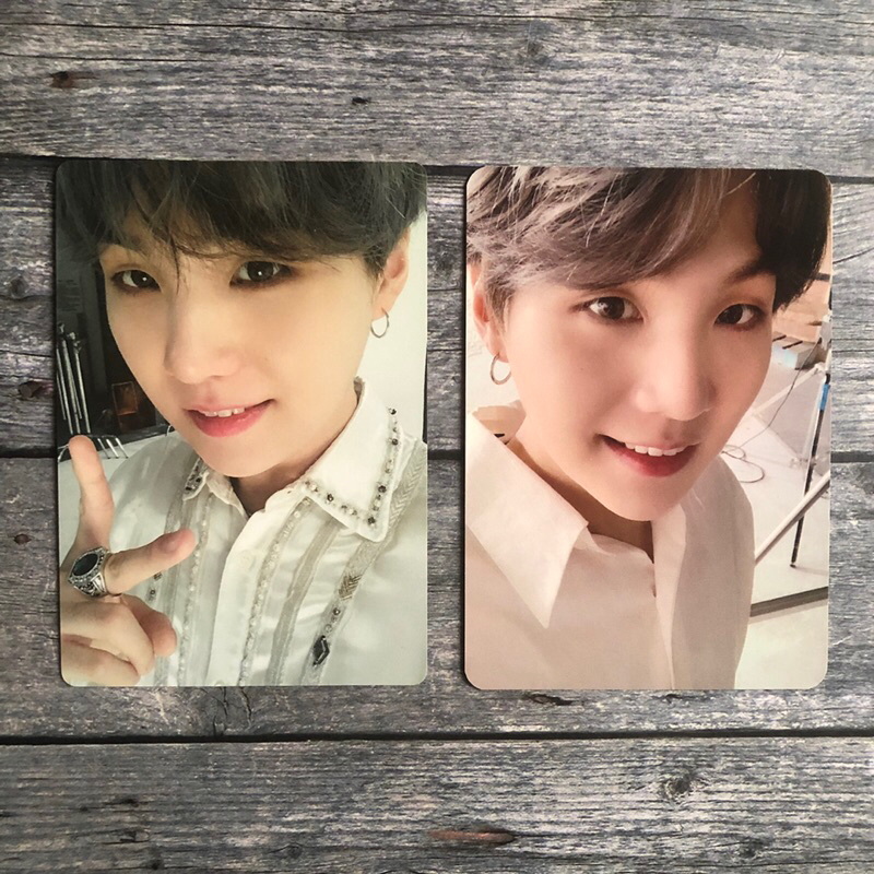 [ bts - suga ] photocard ring mots + sys final