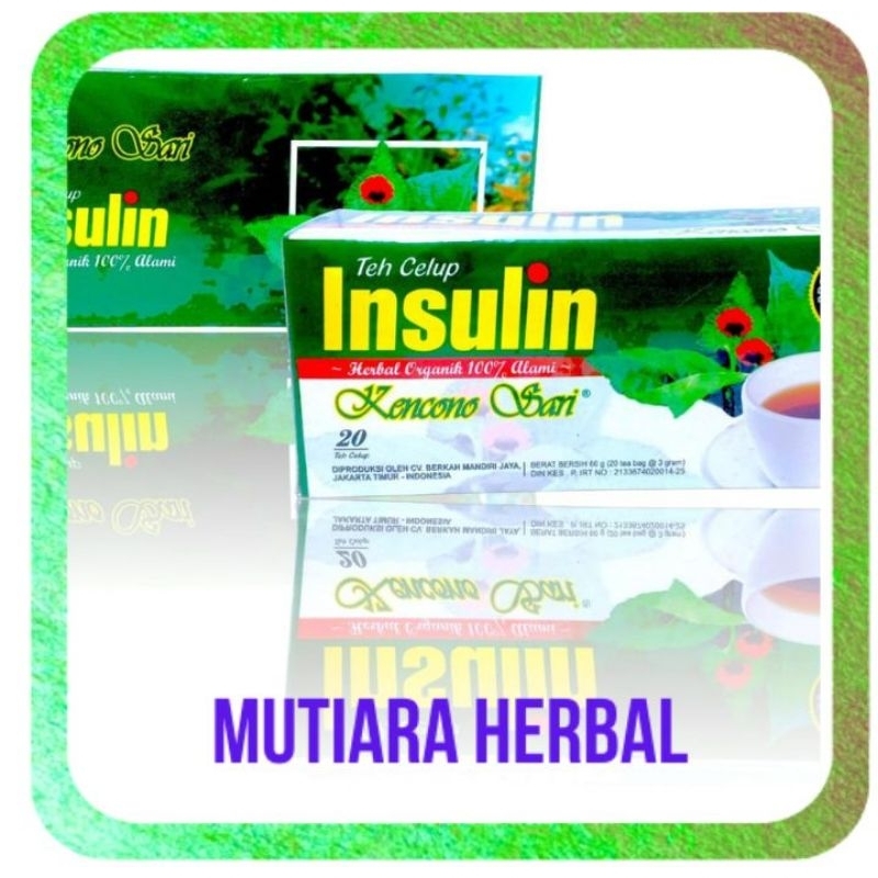 

Teh Celup Insulin Kencono Sari asli original