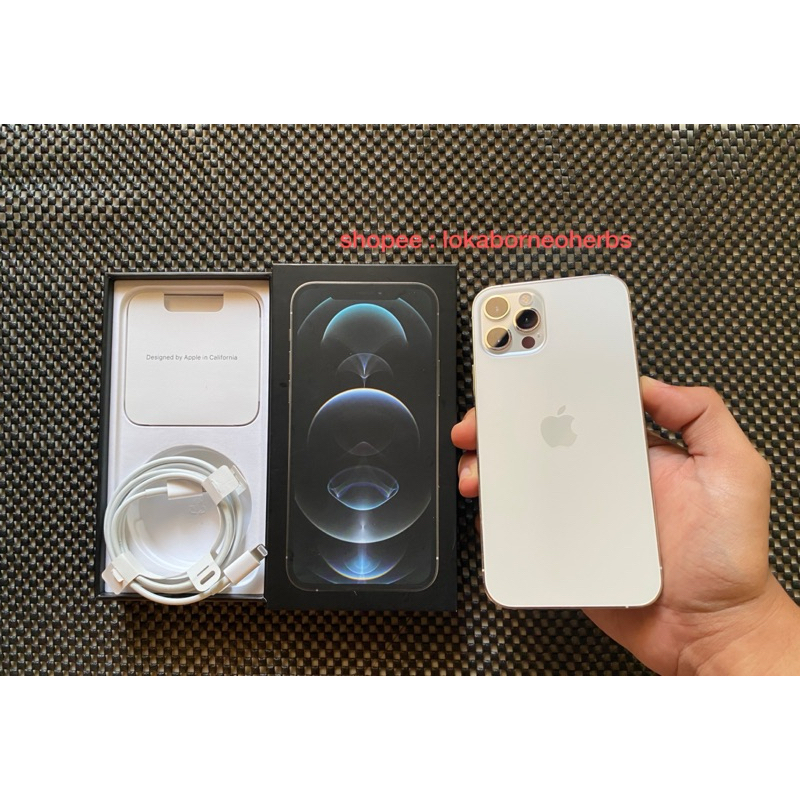iphone 12 pro silver 128gb resmi indonesia setara ibox