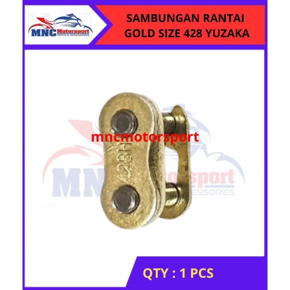 SAMBUNGAN RANTAI GOLD SIZE 428 YUZAKA