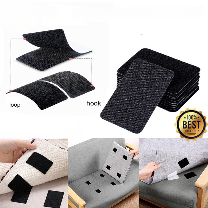 Double Tape Super Kuat Velcro Tape Velcro Perekat Serbaguna Tape Velkro Double Tape Hook and Loop Ad