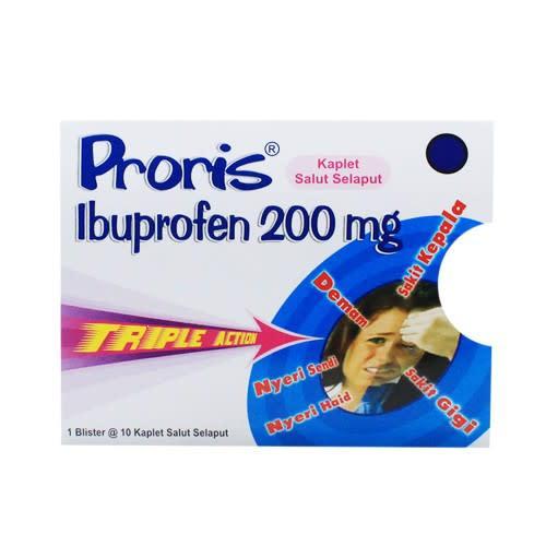 proris ibuprofen tablet isi 10