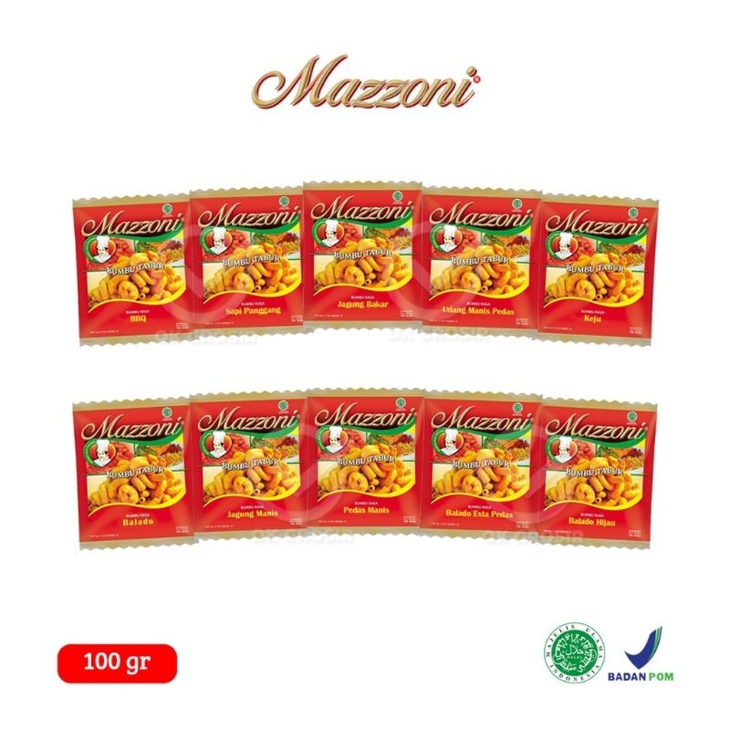 

Bumbu Tabur MAZZONI / MAZZONI 100 Gr