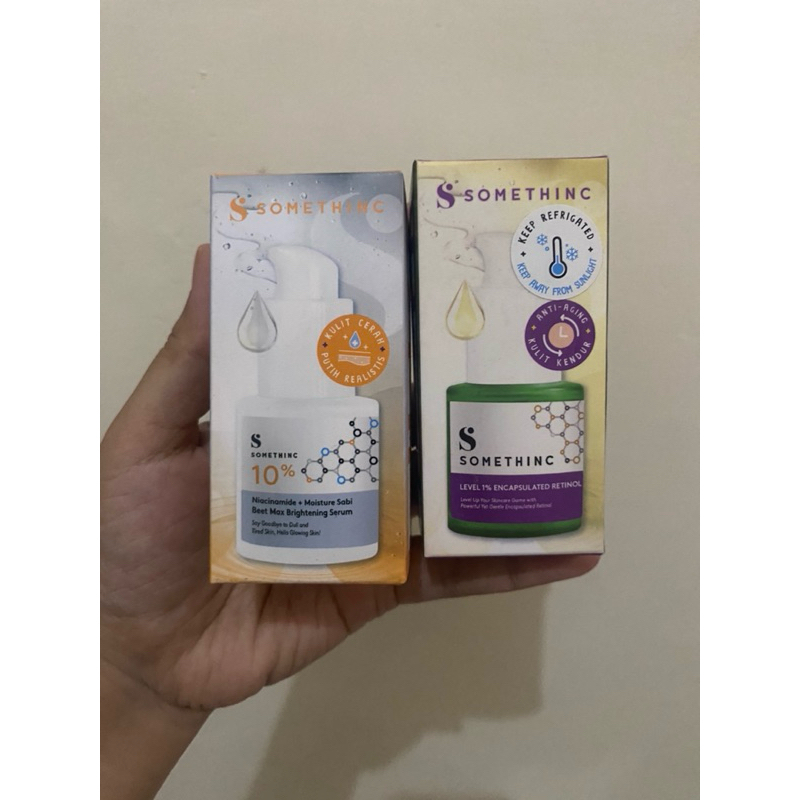 Somethinc Niacinamide Serum / Somethinc Retinol Serum