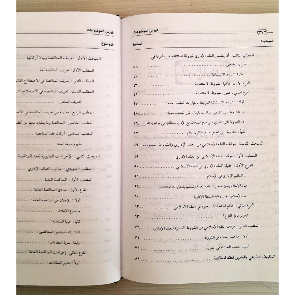 Jual Kitab Uqud Al Munaqasah Aldariyah | عقود المناقصات الادارية Impor Original di Toko Kitab Alresalah