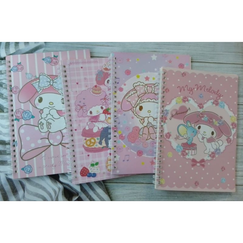

NOTEBOOK A5 SPIRAL 0012 MOTIF MELODY CUTE/NOTE ISI 48LEMBAR