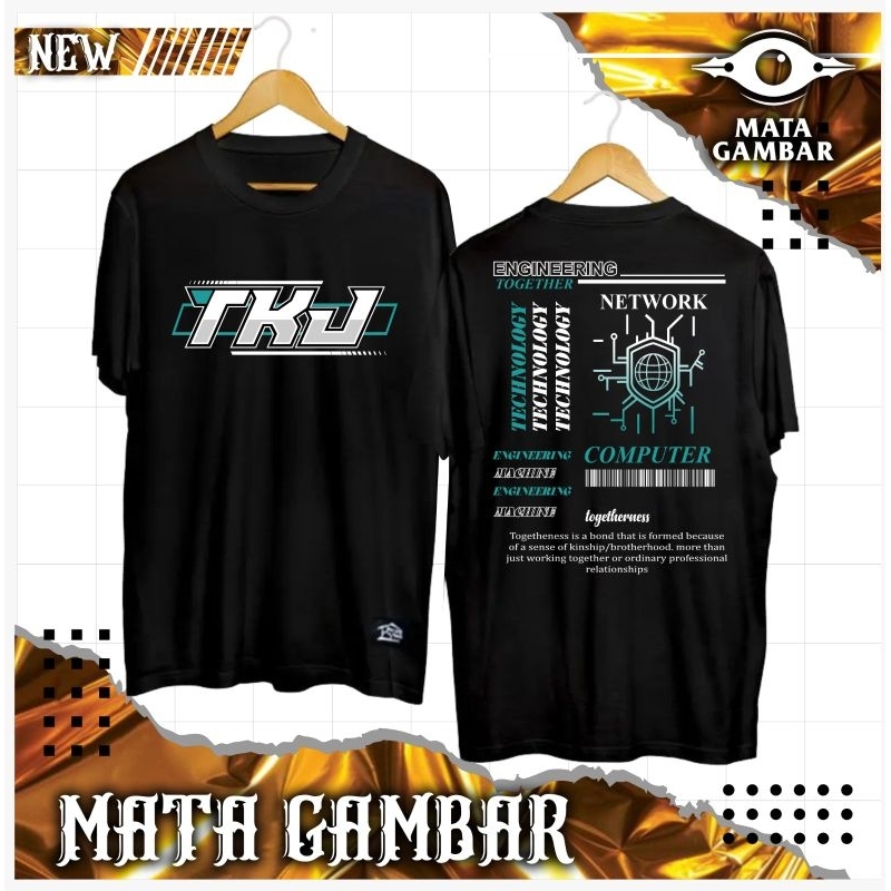 T-SHIRT TKJ || ENGINEERING NETWORK COMPUTER || COD