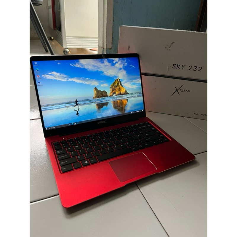 SECOND laptop zyrex SKY 232 EXTREME mulus + Free SSD M2 256GB