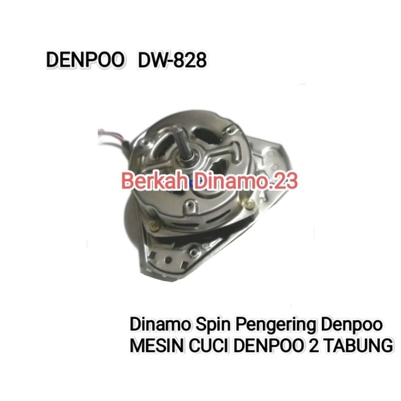 Dinamo Pengering Mesin Cuci DENPOO DW-828SG / DW-828SW / DW 828 SG / DW 828 SW Mesin Dinamo Spin Pen