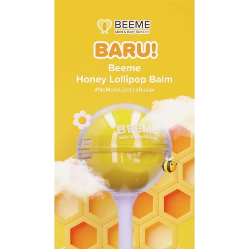 

BEEME HONEY LOLLIPOP BALM|PELEMBAB BIBIR