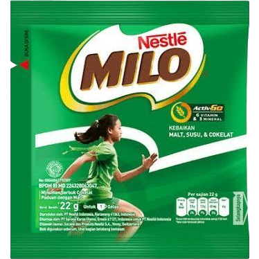 

MILO Activ Go Susu Cokelat Renceng isi 10 SACHET