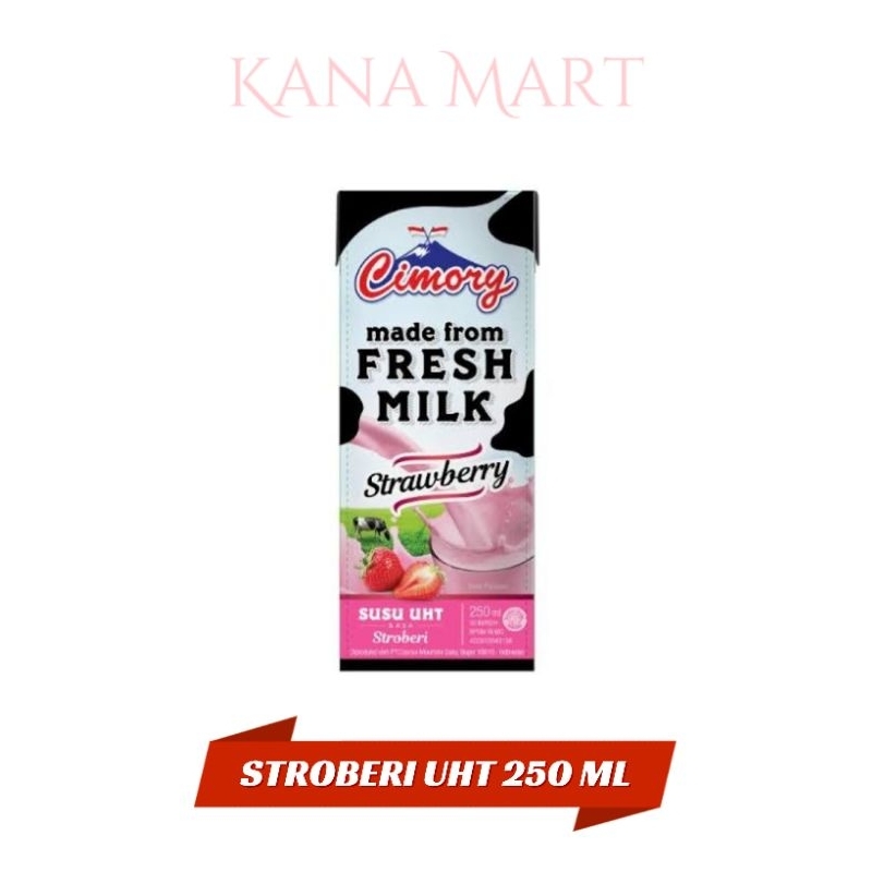 

CIMORY STROBERI UHT 250 ML / KARTON