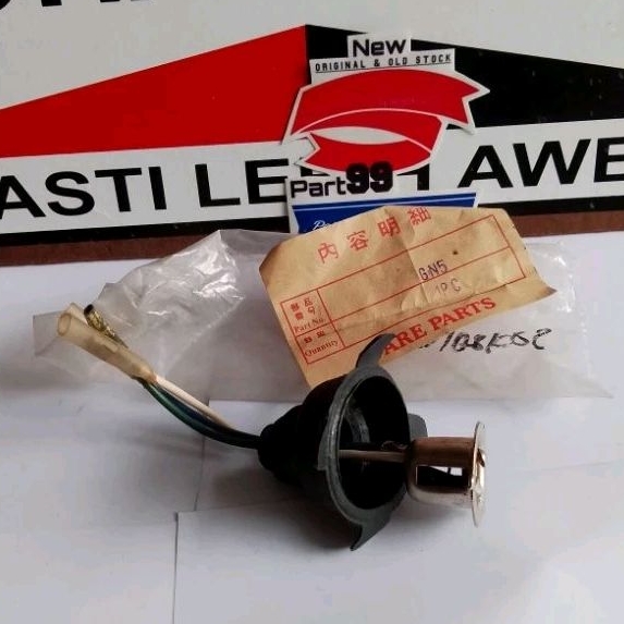 fiting cop kabel cable lampu bohlam depan honda astrea grand prima
