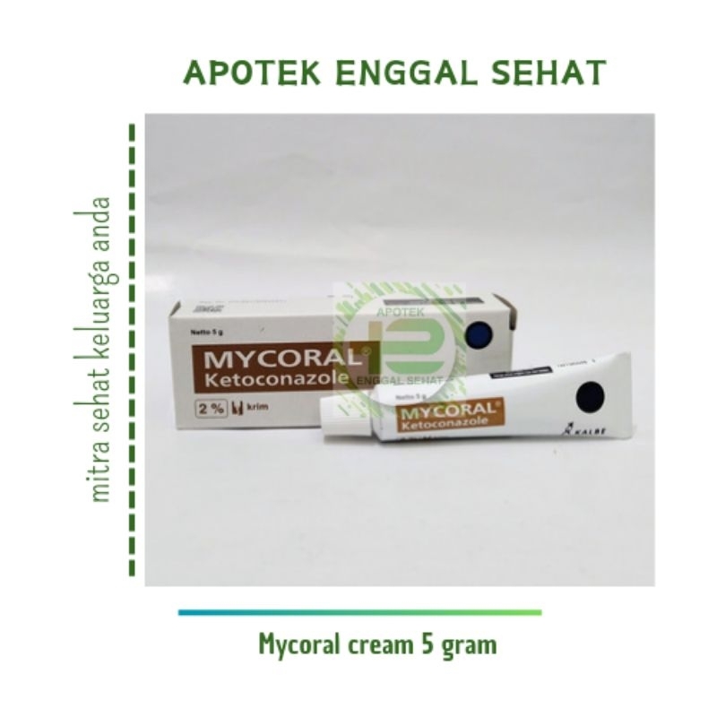 Mycoral cream untuk jamur, kadas, kurap dan panu