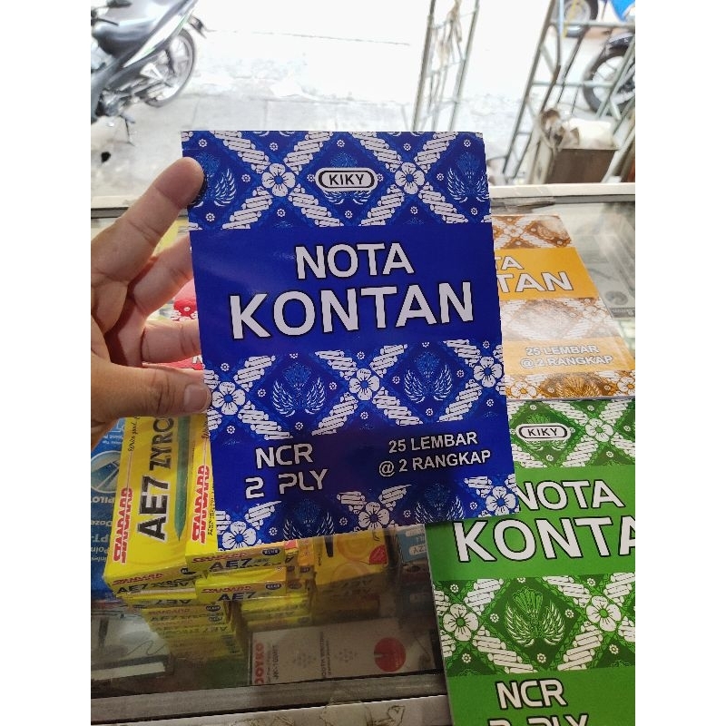 

Nota Kontan Besar Kiky 2 PLY (1 pack isi 10)