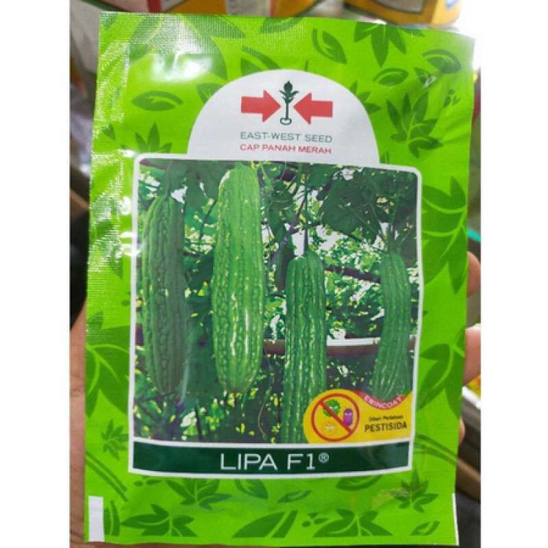 

Benih Paria Pare Lipa F1 Isi Benih 50 butir Expayed. 2025 (Terbaru)/Termurah Seindonesia/Perawatan mudah/Tahan Virus Gemini Puret Kriting daun Layu Fusarium/Buah Panjang Lebat Berbobot/Disukai Pasar/Tahan simpan/100% Ori Kemasan Pabrik