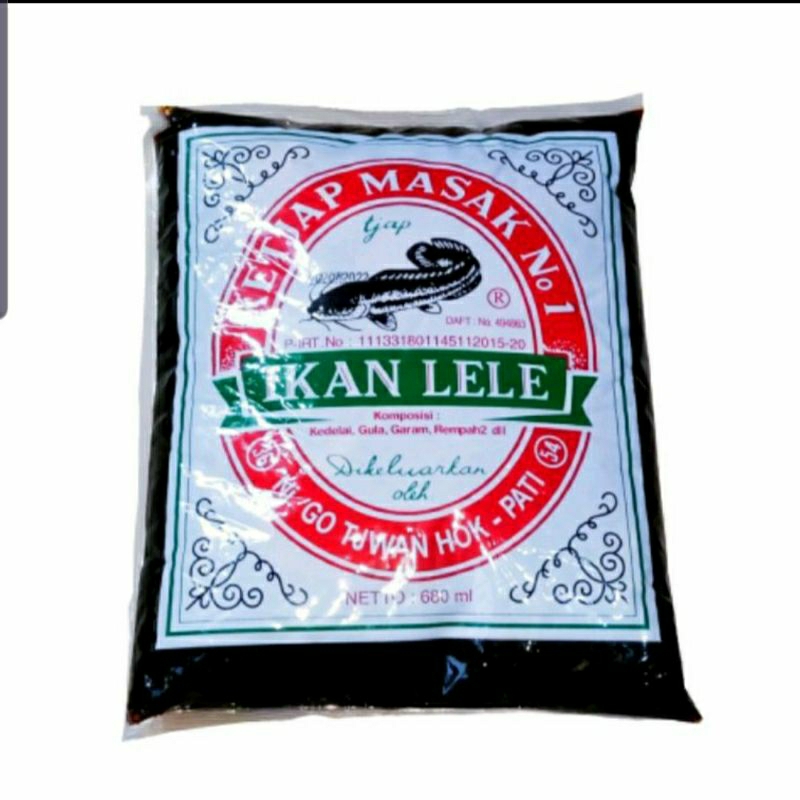 

kecap manis cap ikan lele 680ml khas pati