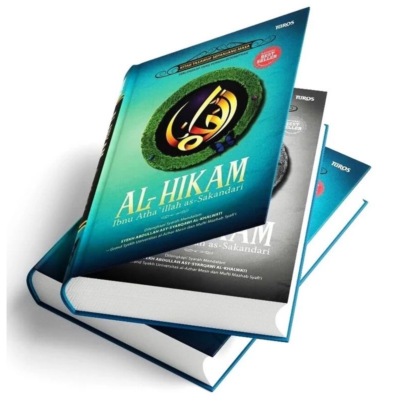 TERJEMAHAN KITAB HIKAM IBNU ATHOILLAH AS SAKANDARI KERTAS PUTIH 100% ORIGINAL