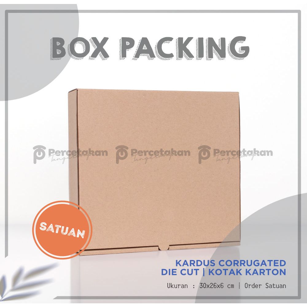 

Kardus Corrugated 30x26x6 CM | Die Cut | Kotak Karton | Box Packing Souvenir Pizza