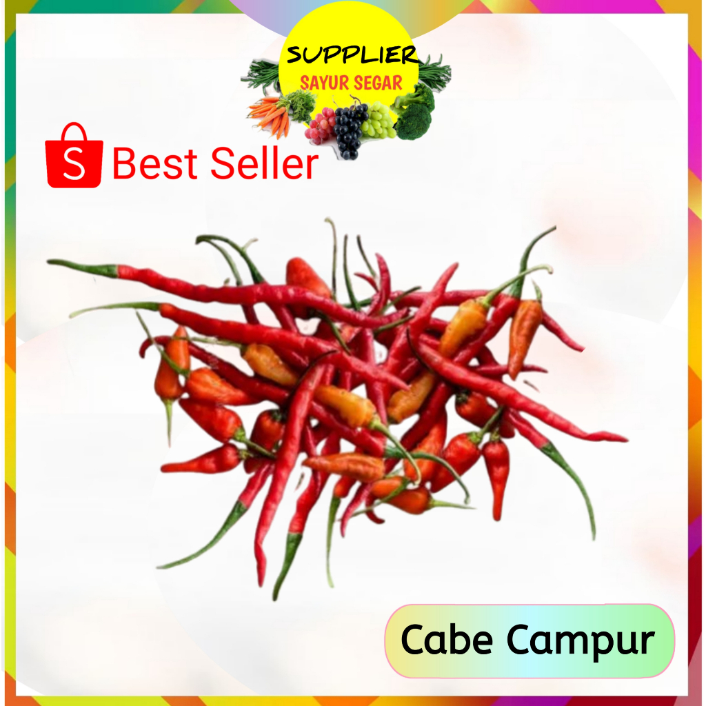 

Cabe Campur - Supplier Sayur Sayuran Mayur Segar Online Palembang