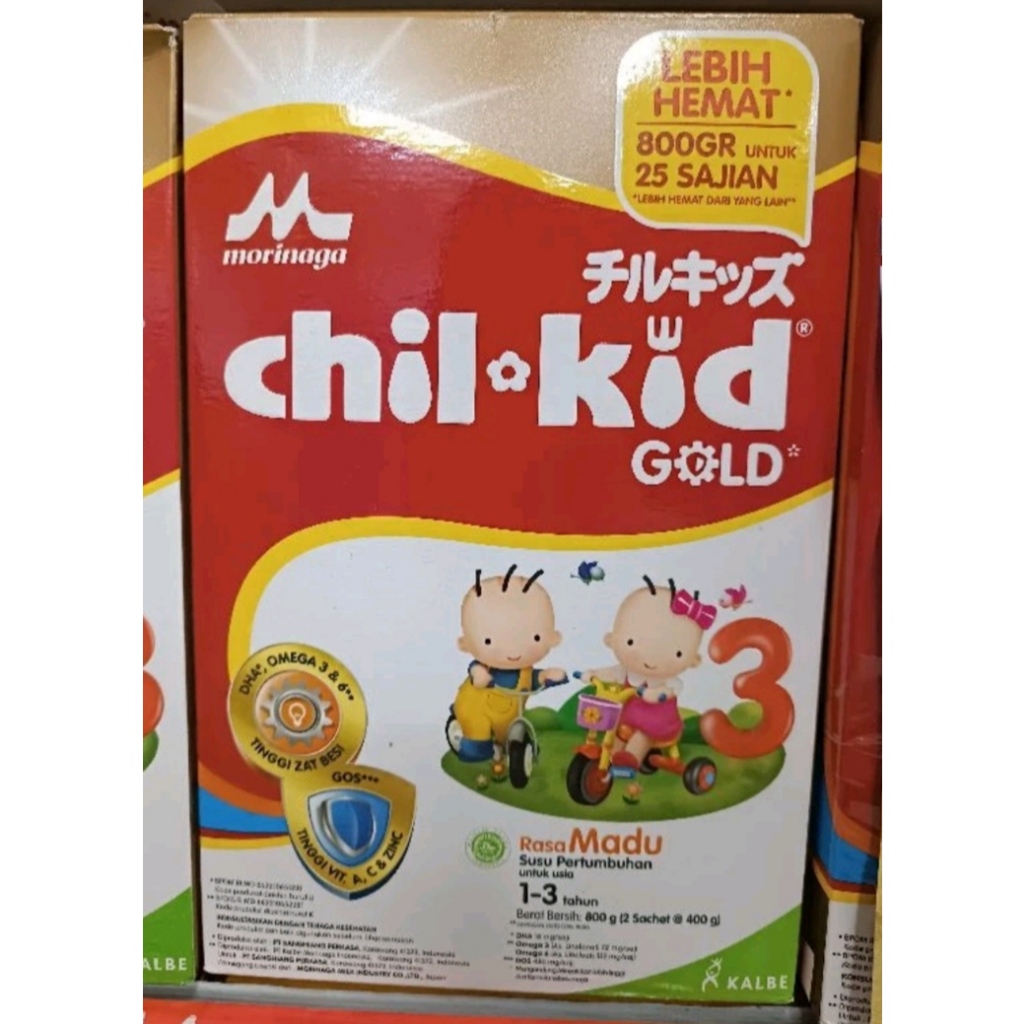 

CHILKID GOLD MADU 780GR (dus utuh)