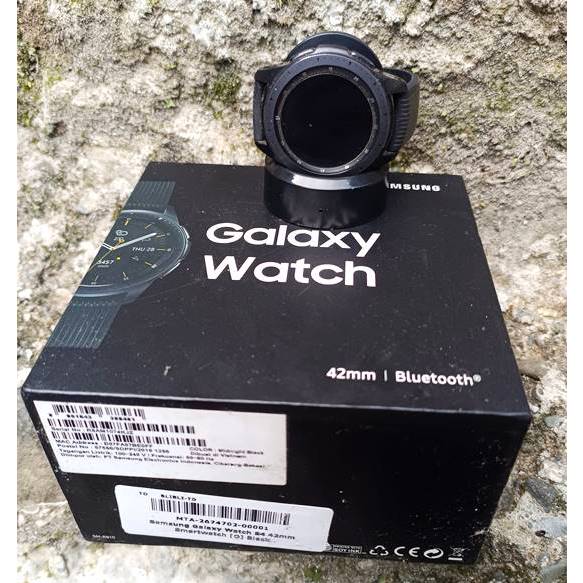 preloved samsung galaxy watch s4 - second samsung galaxy watch s4 42mm lengkap jarang banget pakai