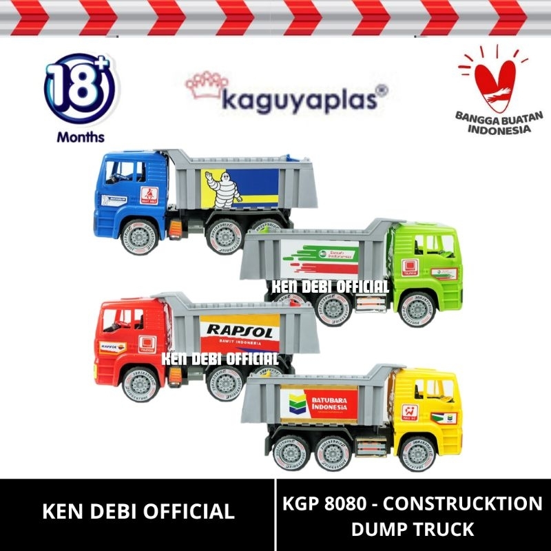 ARFB - Mainan Mobil Dump Truck Pasir Konstruction Friction KGP 8080