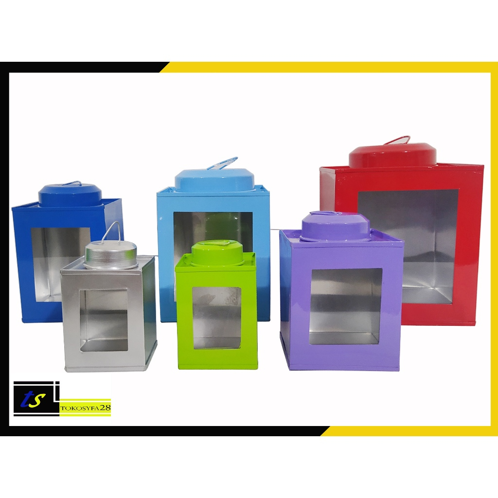 Toples Warna Mini Model Kaleng kerupuk jadul