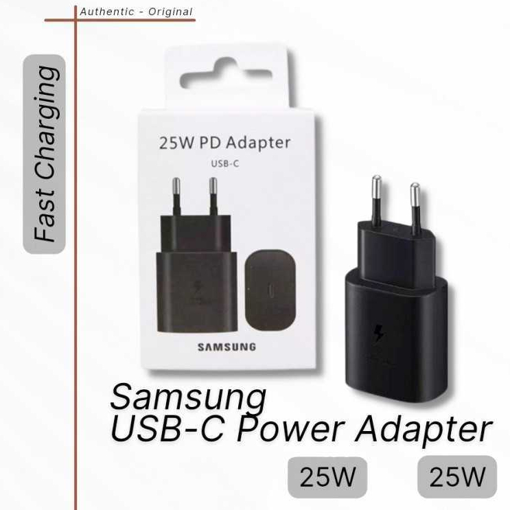 ORI  25W PD Adaptor SUPER Fast Charging SAMSUNG A15 A55 A35 A25 A54 A34 A24 A14 A53 A73 A33 A23 A13 