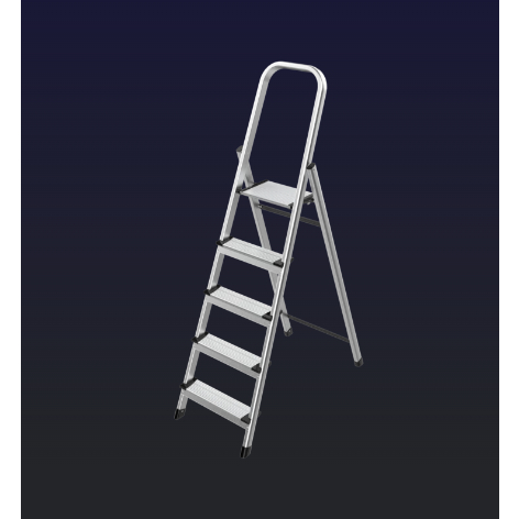 TANGGA LIPAT ALUMINIUM 5 STEP