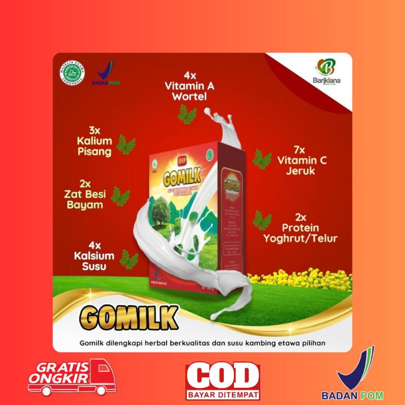 

Gomilk Susu Kambing Etawa Plus Herbal Pertama Di Indonesia