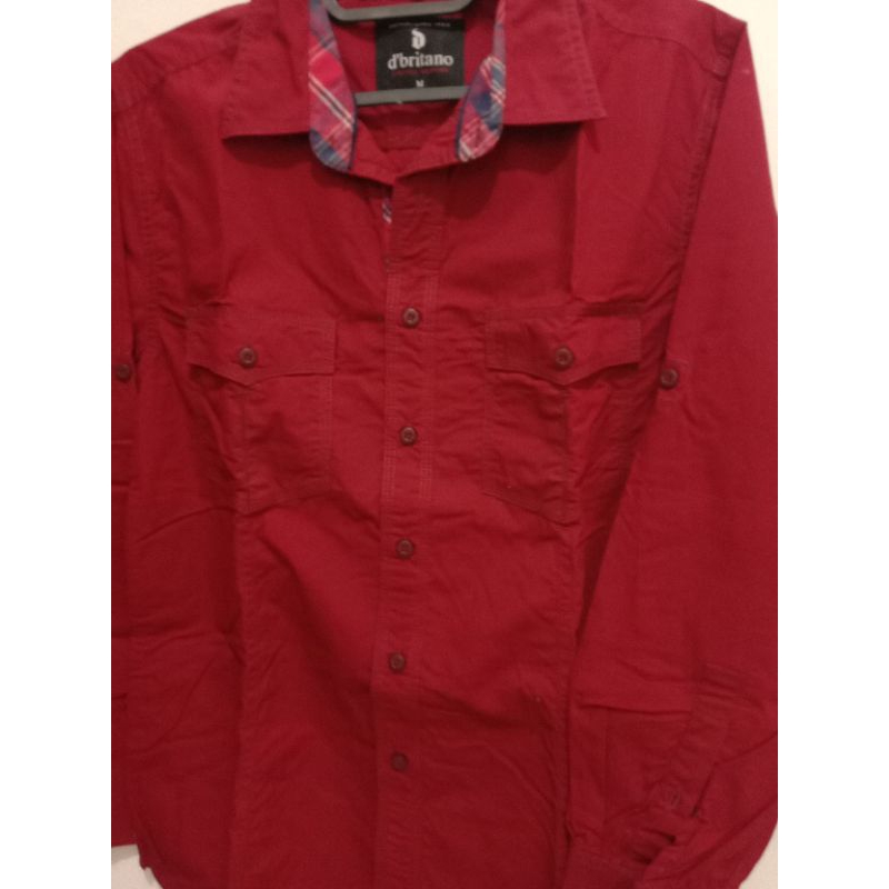 Kemeja D'Britano Slimfit Preloved Pribadi