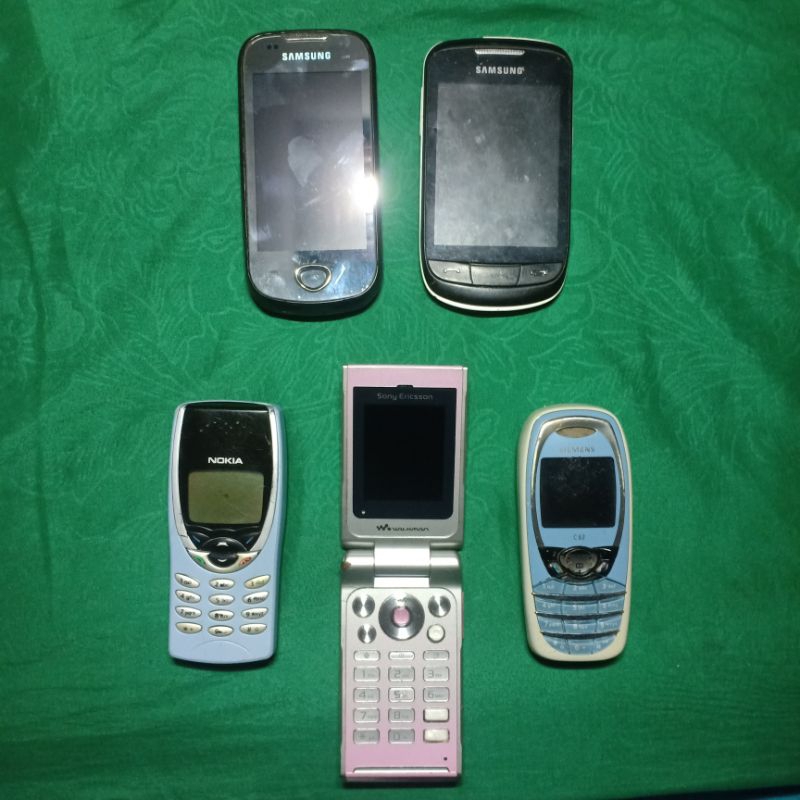 Bahan Restorasi Servis HP Jadul Sony Ericsson W380i Nokia 8210 Siemens C62 Samsung Apollo Corby 2